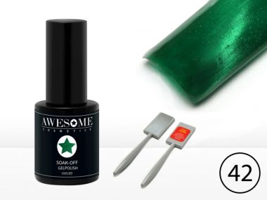 Awesome #42 Zee groen Cat-eye + magneet