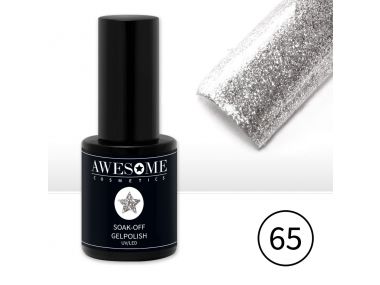 Awesome #65 Zilver met glitter