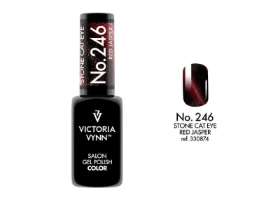 Victoria Vynn #246 Stone Cat Eye  Red jasper