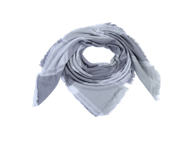 Geruite Shawl Grijs